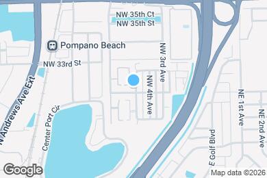 Map image of the property - 3201 NW 4th Terrace