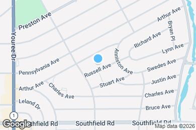 Map image of the property - 240 Russell Ave