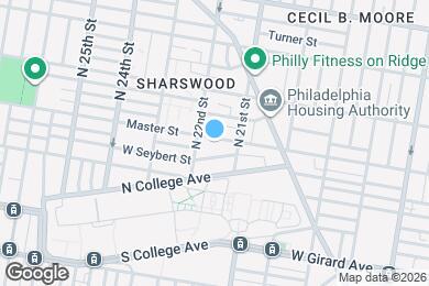 Map image of the property - 2100 Master St