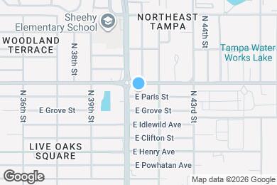 Map image of the property - 4010 E Paris St