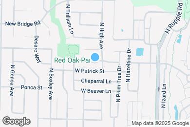 Map image of the property - 4377 W Cheyenne Dr