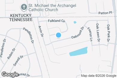 Map image of the property - 5104 Parishwood Ct
