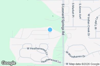 Map image of the property - 4108 Red Rock Rd