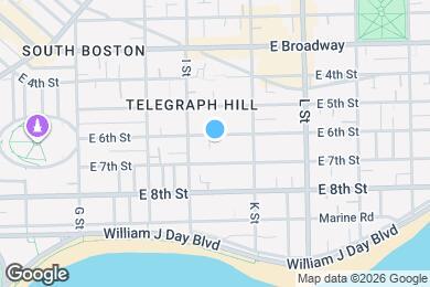 Map image of the property - 543 E 6th St