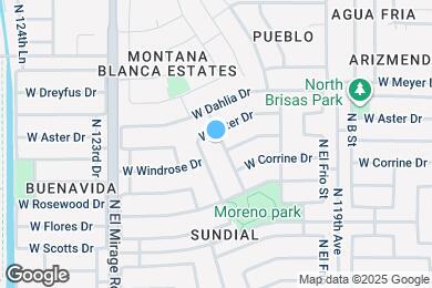 Map image of the property - 12924 N Primrose St