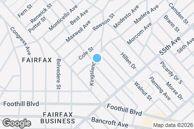 Map image of the property - 5360 Brookdale Ave