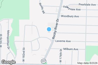 Map image of the property - Cross Creek Apartments