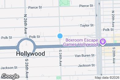 Map image of the property - 119 N 24th Ave