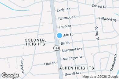 Map image of the property - 8336 Chesapeake Blvd