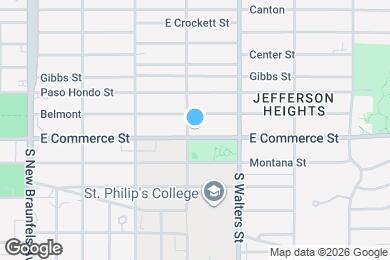 Map image of the property - 2507 E Commerce St