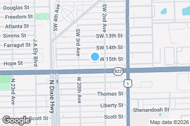 Map image of the property - 231 SW 15th St