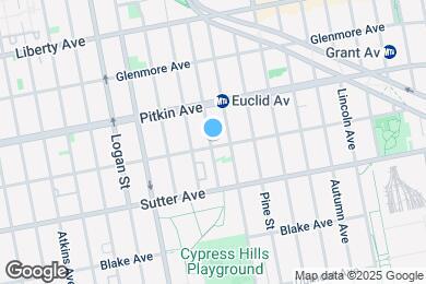 Map image of the property - 997 Belmont Ave