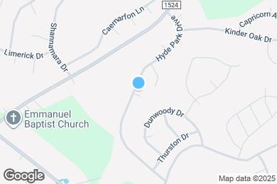 Map image of the property - 6013 Hyde Park Drive