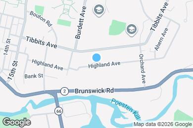 Map image of the property - 1849 Highland Ave