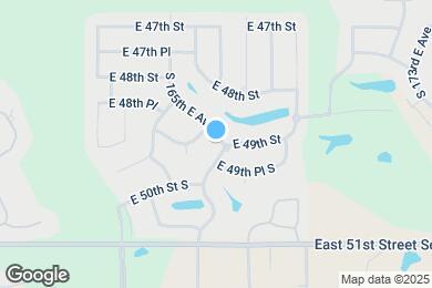 Map image of the property - 4902 S 165th East Ave