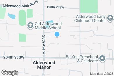 Map image of the property - 20119 28th Ave W