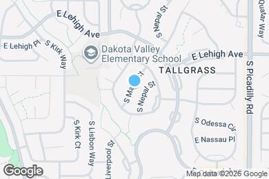 Map image of the property - 3958 S Malta Ct