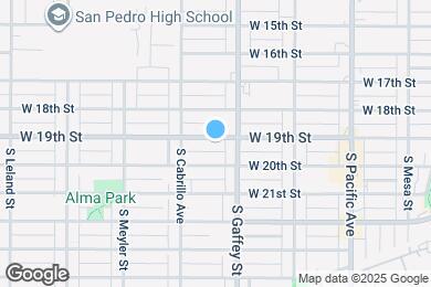 Map image of the property - 735 W 19th St