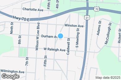 Map image of the property - 1109 Old Charlotte Rd