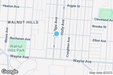 Map image of the property - 1312 Phillips Ave