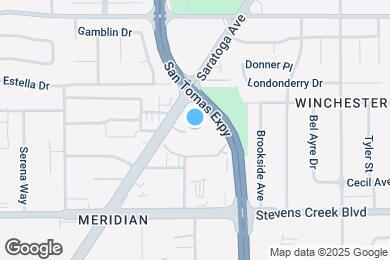 Map image of the property - 131 Saratoga Ave