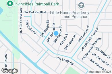 Map image of the property - 1916 SW Glenco St