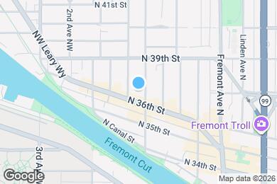 Map image of the property - 3615 Phinney Ave N