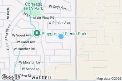 Map image of the property - 17964 W Carol Ave