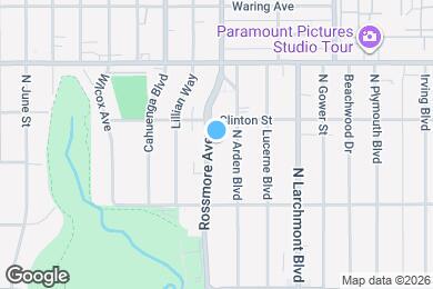 Map image of the property - 570 N Rossmore Ave