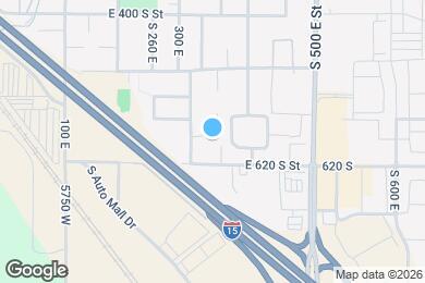 Map image of the property - 356 E 580 S