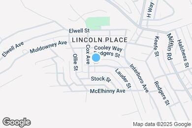 Map image of the property - 1115 Margray St