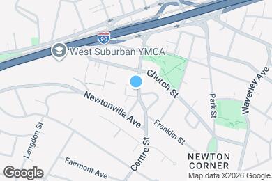 Map image of the property - 505 Centre St