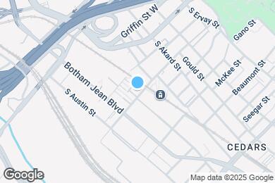 Map image of the property - 1001 Belleview St