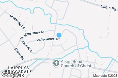 Map image of the property - 3103 Valleywood Dr