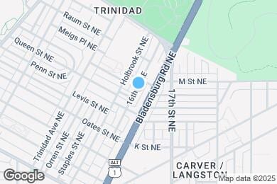 Map image of the property - 1135 16th St NE