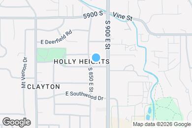 Map image of the property - 867 E Holly Ave