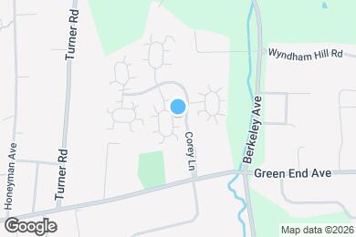 Map image of the property - 307 Corey Ln
