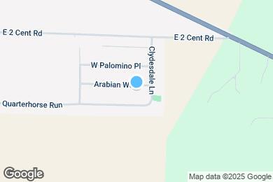 Map image of the property - 1049 Arabian Way