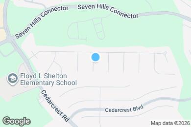 Map image of the property - 61 Oak Vale Ln