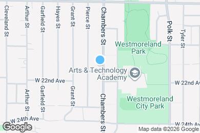 Map image of the property - 2090 Chambers St