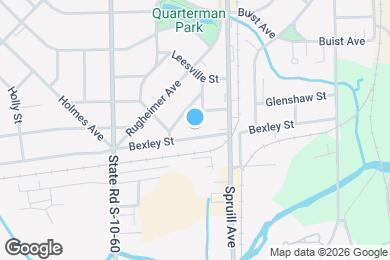 Map image of the property - 1126 Bexley St