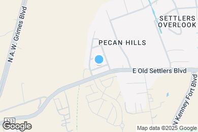 Map image of the property - 2950 E Old Settlers Blvd