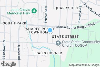 Map image of the property - Room in Townhome on Gregg St