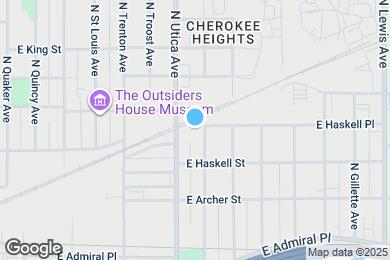 Map image of the property - 732 N Victor Ave