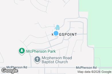 Map image of the property - 1501 Queens Brook Ln