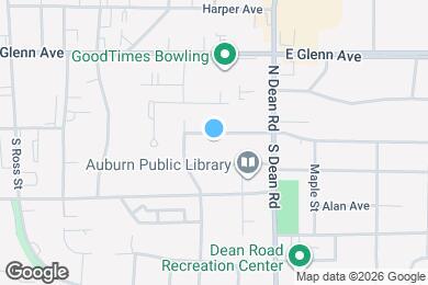 Map image of the property - 726 E Magnolia Ave