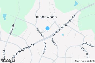 Map image of the property - 204 Cloverdale Dr