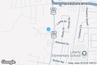 Map image of the property - Las Palmas Villas