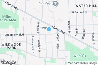 Map image of the property - 1102 Arborview Blvd