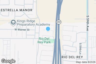 Map image of the property - 6225 W Warner St